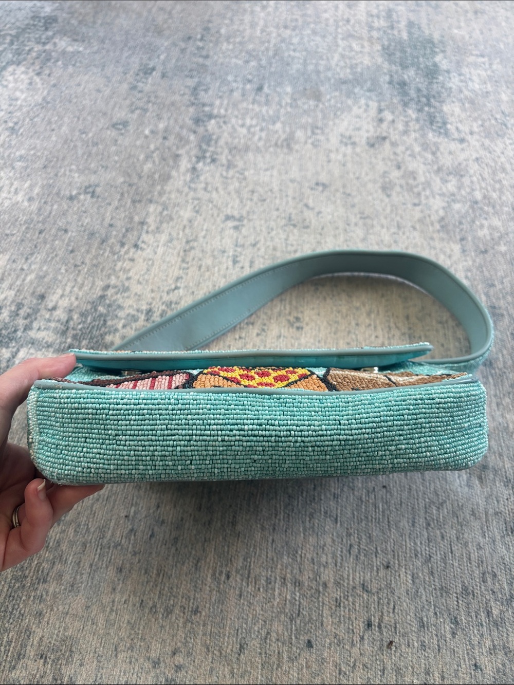 STAUD Tommy Beach Bum Beaded Bag - Picture 3 of 9